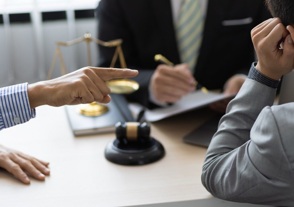 Construction law specialists reviewing adjudication referral notice